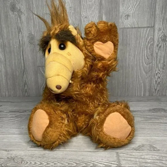 Vintage 1986 Alf plush stuffed animal doll roughly 18 inches collectible - Picture 5 of 12
